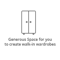 generous space