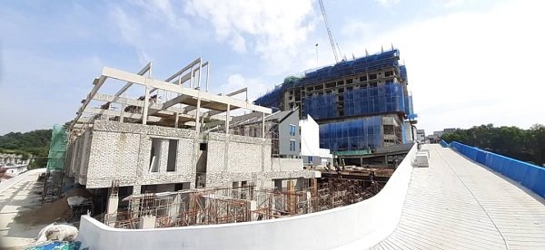 Site progress of Resillion Residence - June 2020 - 02